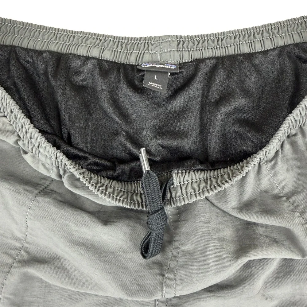 Patagonia Shorts Men's‎ L Gray Baggies Shells Mesh Lined Swim Trunks Quick Dry
